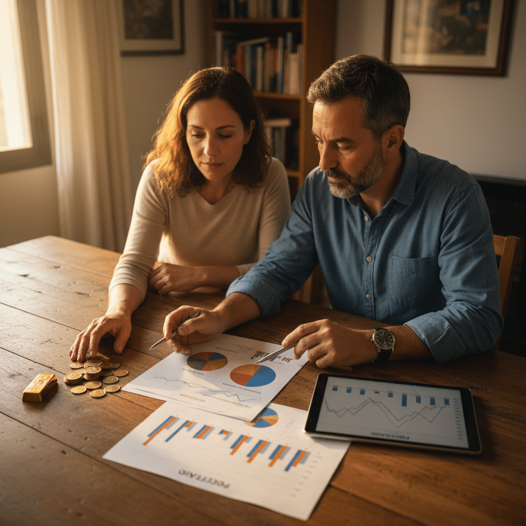 השקעה בזהב כסמל לעושר ויציבות בתכנון פיננסי