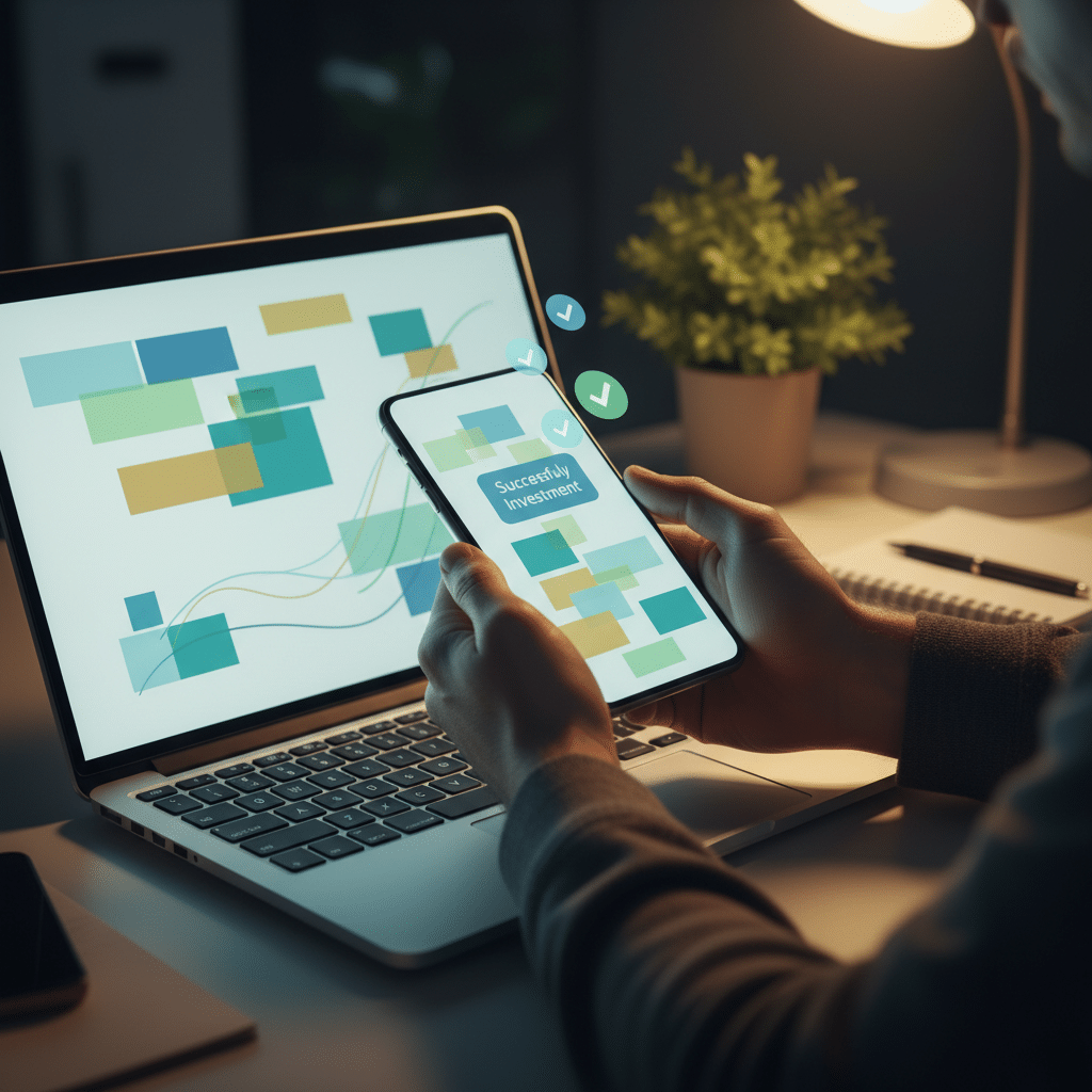 גרף פיזור השקעות בין אפיקי השקעה שונים בתיק מסחר עצמאי בבורסה